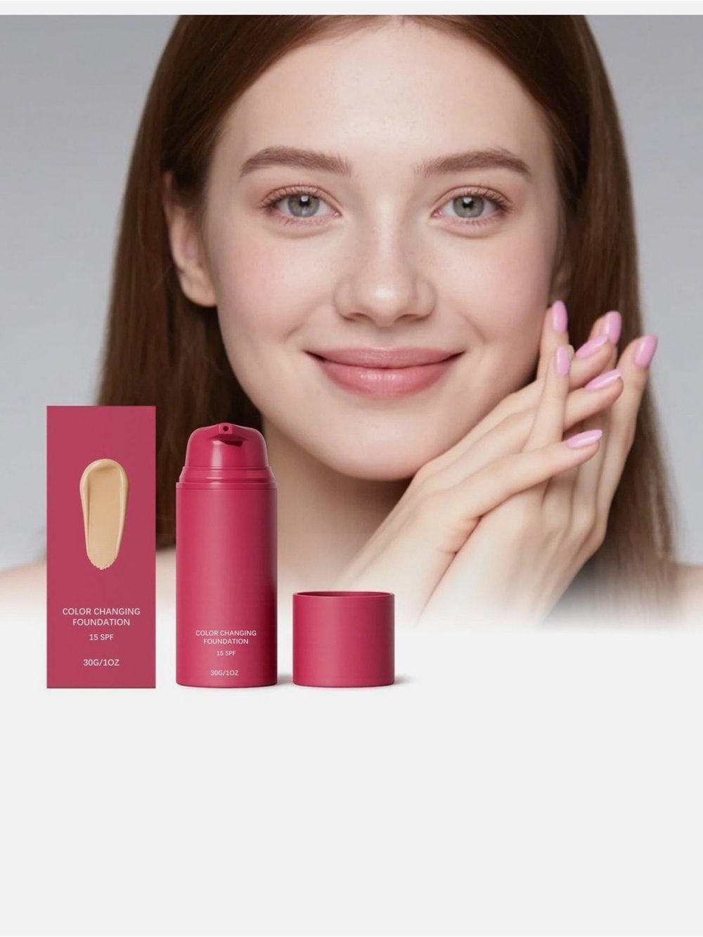 Color Changing Foundation - Beige Shade - Picture 4 of 4